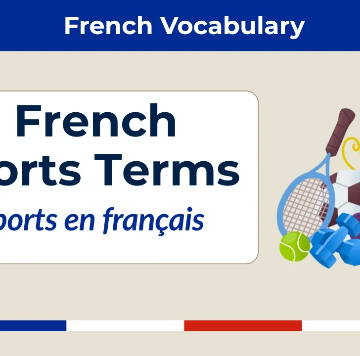 French Sports Vocabulary &mdash; Les sports en fran&ccedil;ais