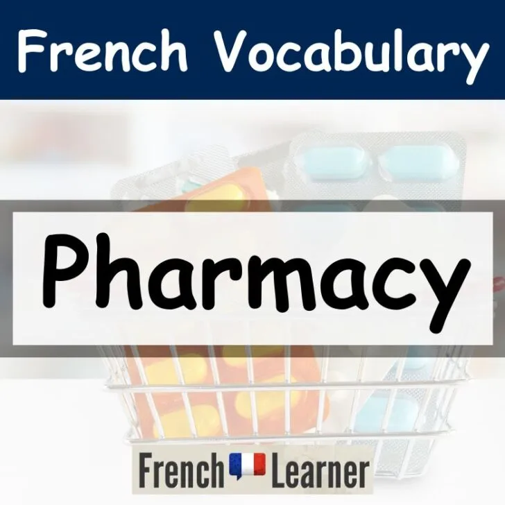 Pharmacy Vocabulary