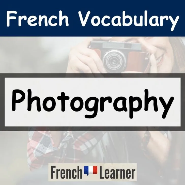 Photography Vocabulary