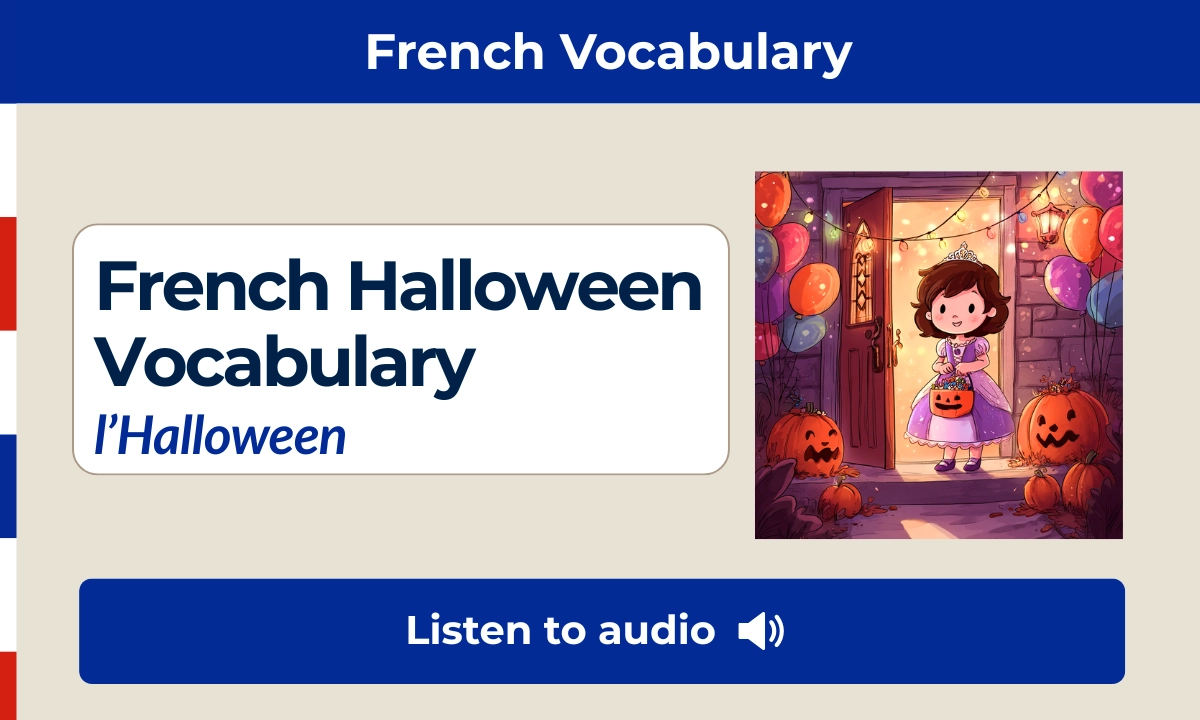 French Halloween Vocabulary