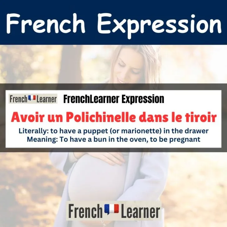 Avoir un Polichinelle dans le tiroir (To be pregnant)