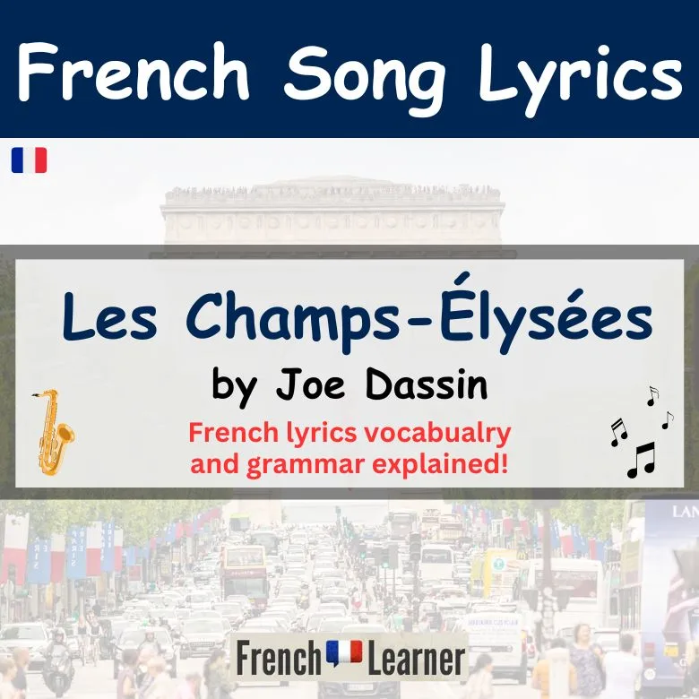 Les Champs-&Eacute;lysees - Song by Joe Dassin