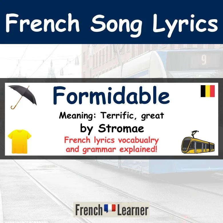 Formidable - song and lyrics by Stromae