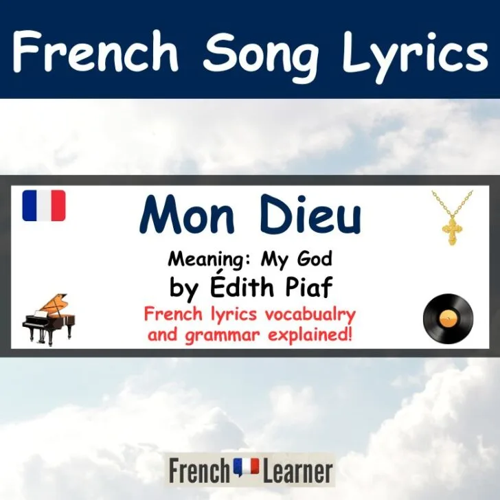 Mon Dieu &ndash; &Eacute;dith Piaf (French Lyrics, English Translation)