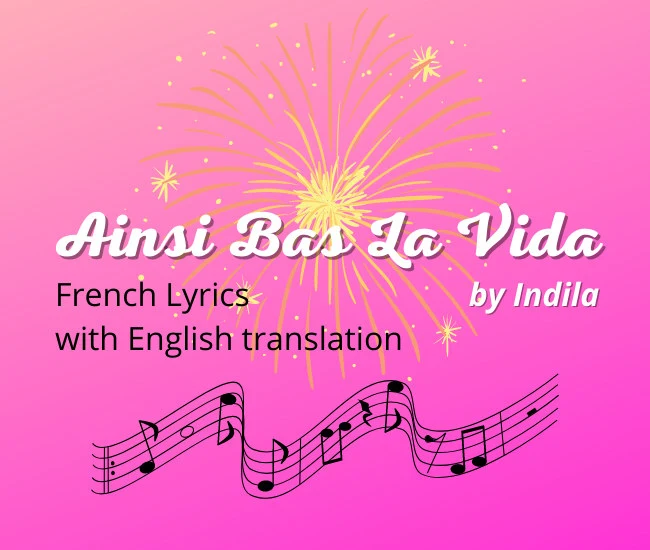 Ainsi Bas La Vida by Indila