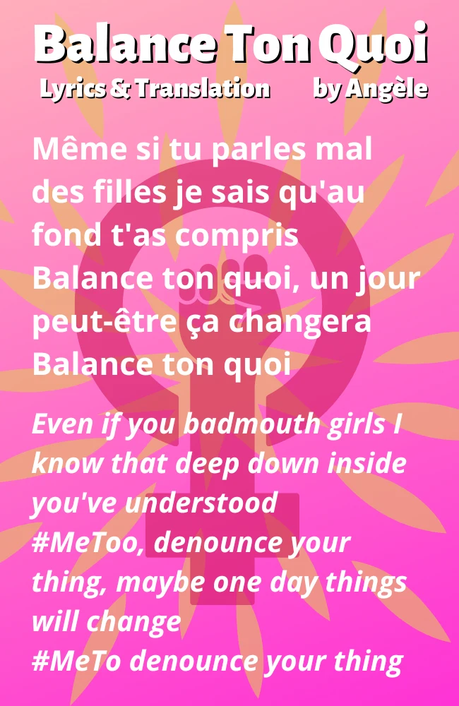 Balance Ton Quoi lyrics