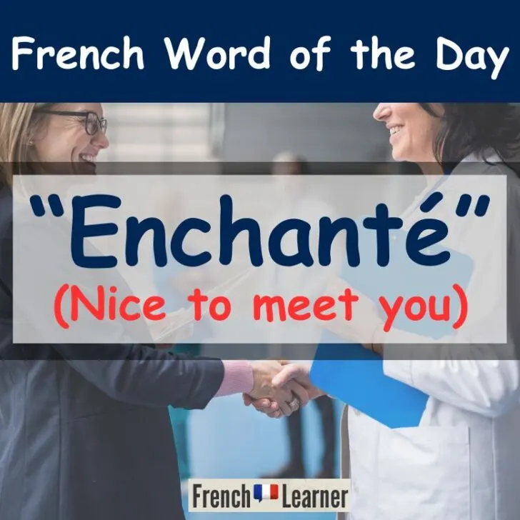 Enchant&eacute; &ndash; Nice to meet you!