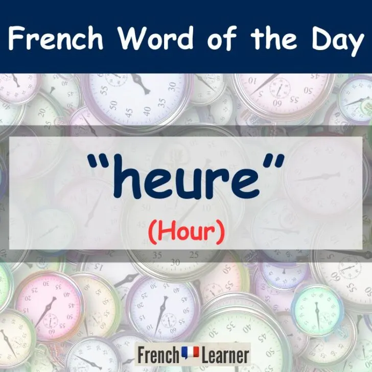 Heure &ndash; Hour