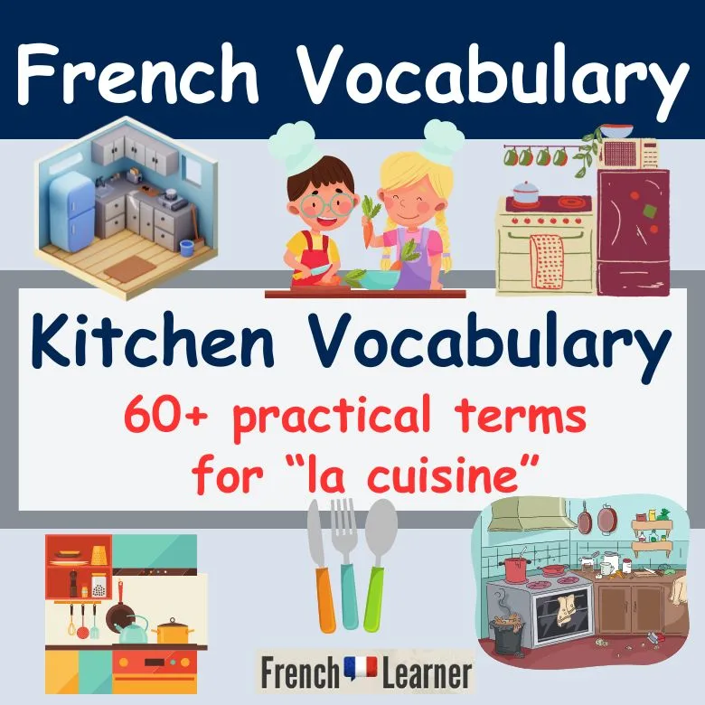 French Kitchen Vocabulary