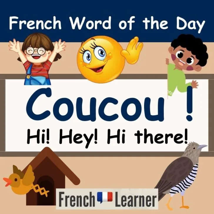 Coucou &ndash; Hi there!