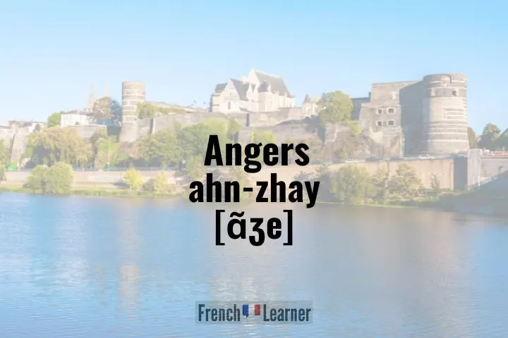 Angers pronunciation