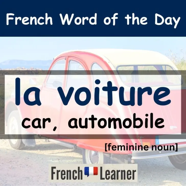 Voiture &ndash; Car