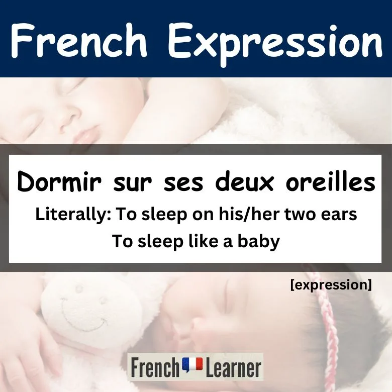 Dormir sur ses deux oreilles