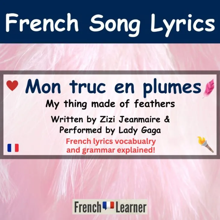 Mon truc en plumes &ndash; Sung by Lady Gaga at the Paris Olympics