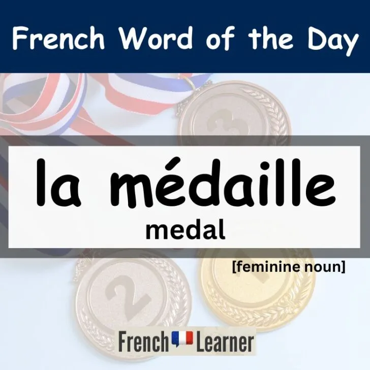 M&eacute;daille &ndash; medal