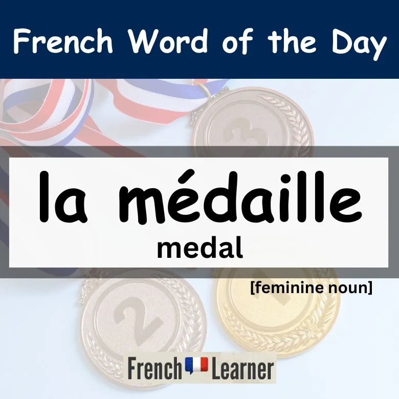 la m&eacute;daille