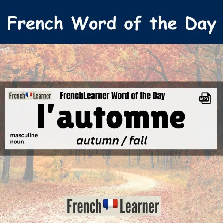 How To Pronounce &ldquo;Automne&rdquo; (Fall/Autumn) in French
