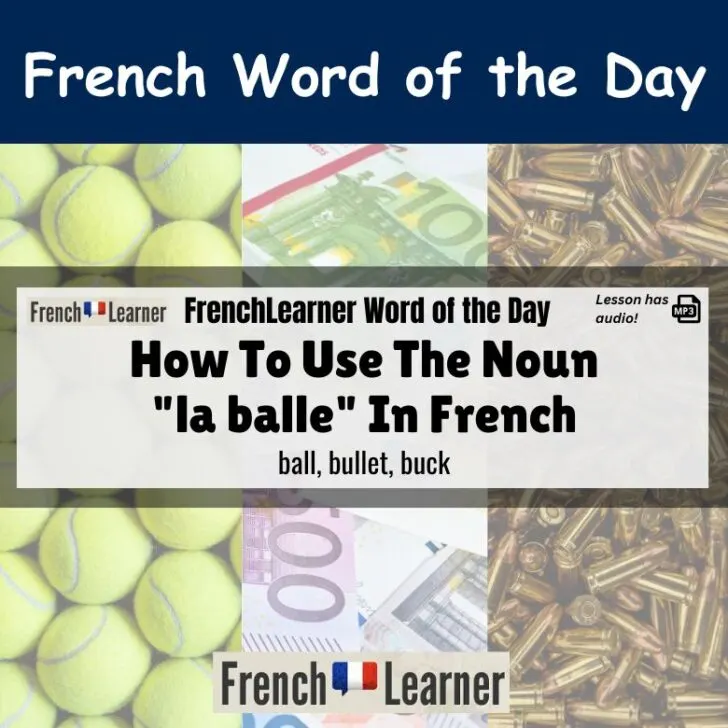 La balle (Ball, bullet, buck)