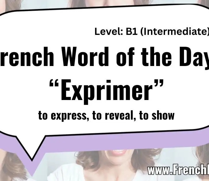 Exprimer (To Express)