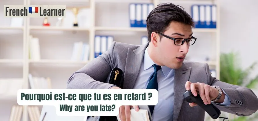 Example sentence with pourquoi (why) in French