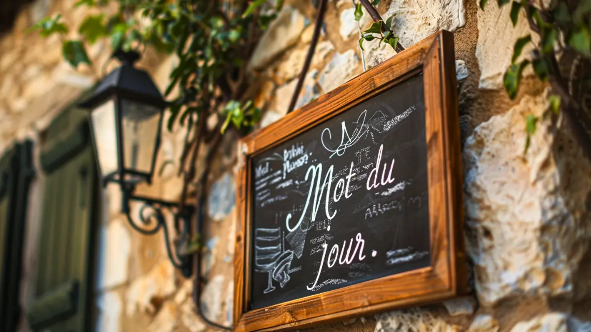 Learn French with the French Word of the Day &mdash; free daily vocabulary lessons with audio and examples