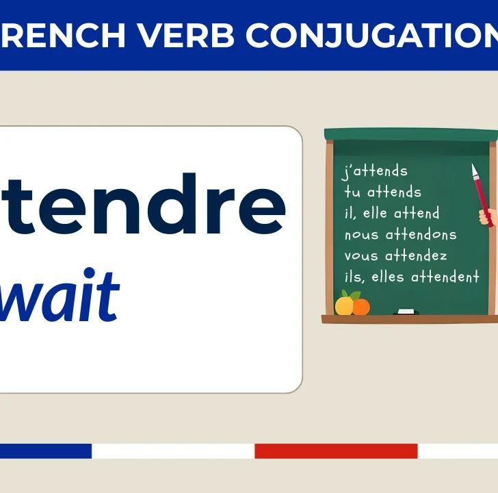Attendre Conjugation in French &mdash; Charts, Tables & Audio