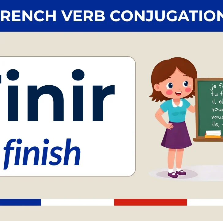 Finir Conjugation in French &mdash; Charts, Tables & Audio