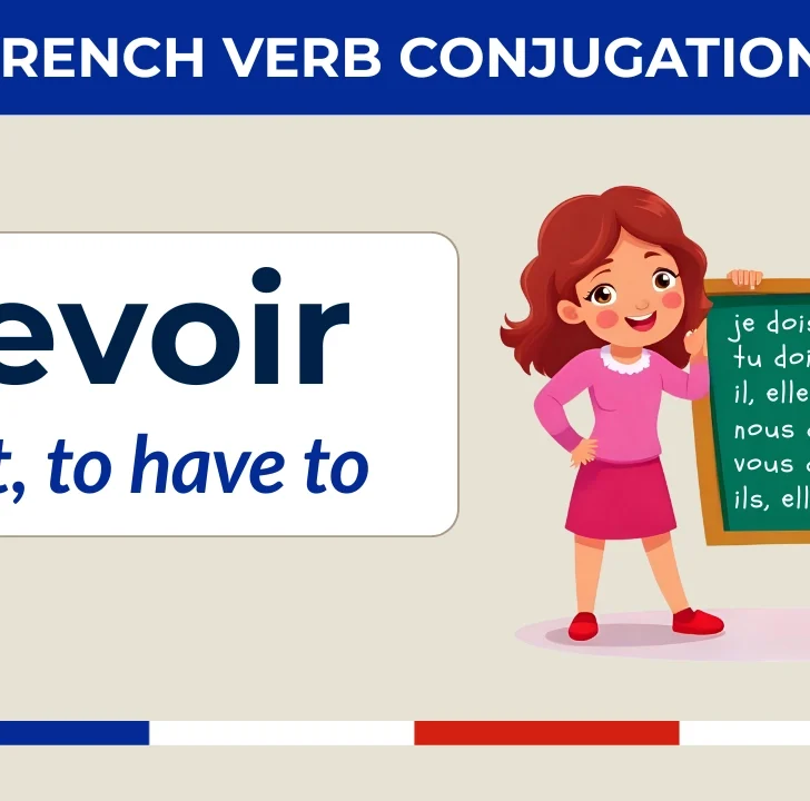 Devoir Conjugation in French &mdash; Charts, Tables & Audio