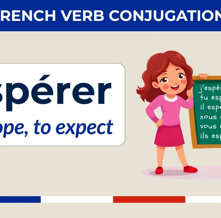 Esp&eacute;rer Conjugation in French &mdash; Charts, Tables & Audio