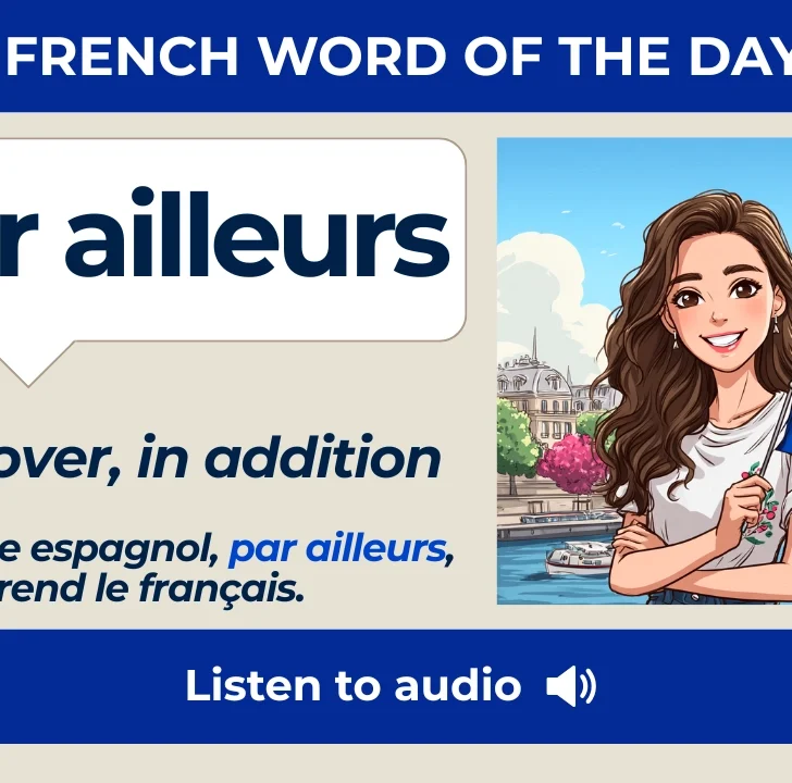 Par ailleurs &mdash; Meaning, Pronunciation, and Examples in French